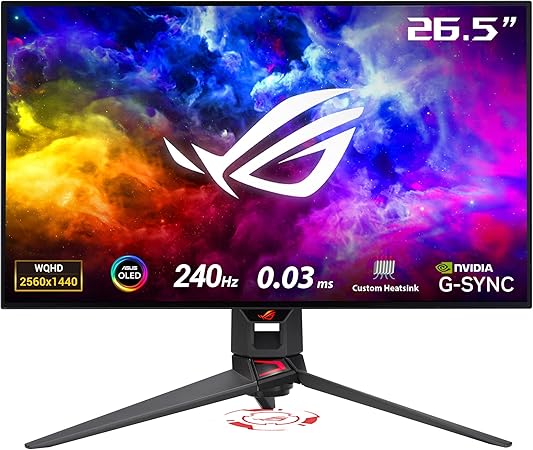 ASUS ROG Swift OLED PG27AQDM - 27 Zoll WQHD Gaming Monitor